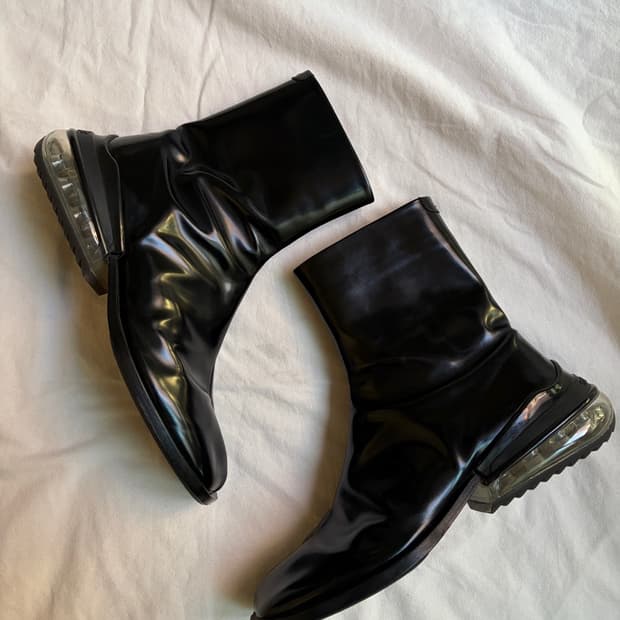 메종 마르지엘라 에어 타비 부츠 블랙 Maison Margiela