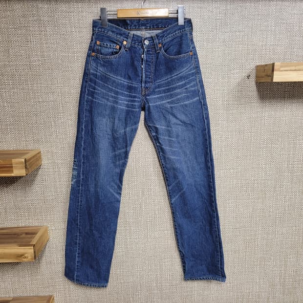 28인치 리바이스 501 빈티지 청바지 아메카지 