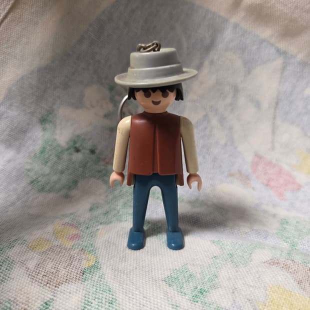 Play Mobil 빈티지 카우보이 키링