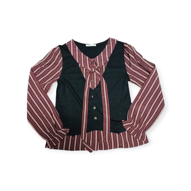 모리걸 엑시즈팜 블라우스