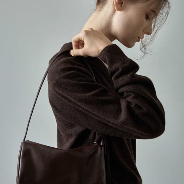 파사드패턴 빈티지 캐빈 백 브라운