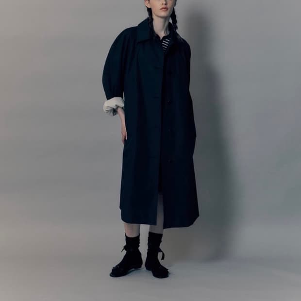 낫띵리튼 볼륨 발마칸 코트