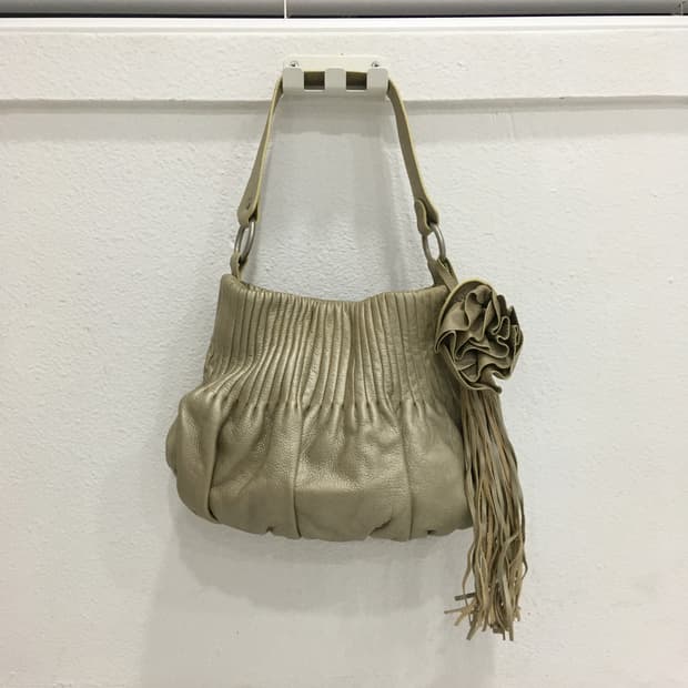 hiroko koshino pearl flower bag 