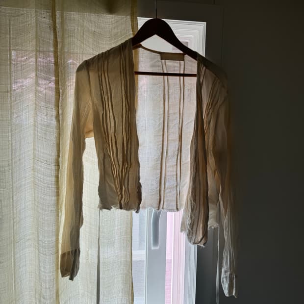 Pleated Blouse
