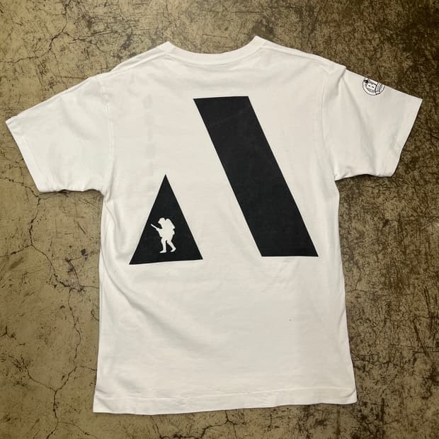 00s 베이프 a bathing ape 스펠아웃 티셔츠