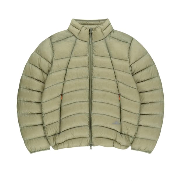 (L)썬러브 플라이 라이트 다운 자켓 카키 썬러브 경량패딩