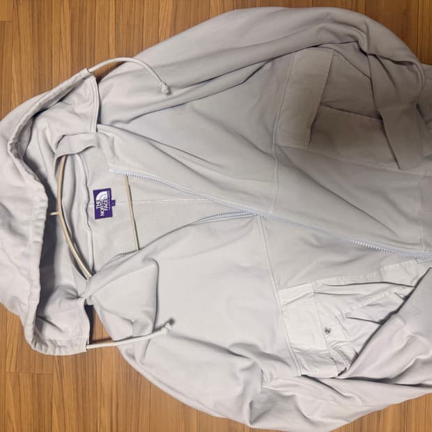 노스페이스 퍼플라벨 후드집업