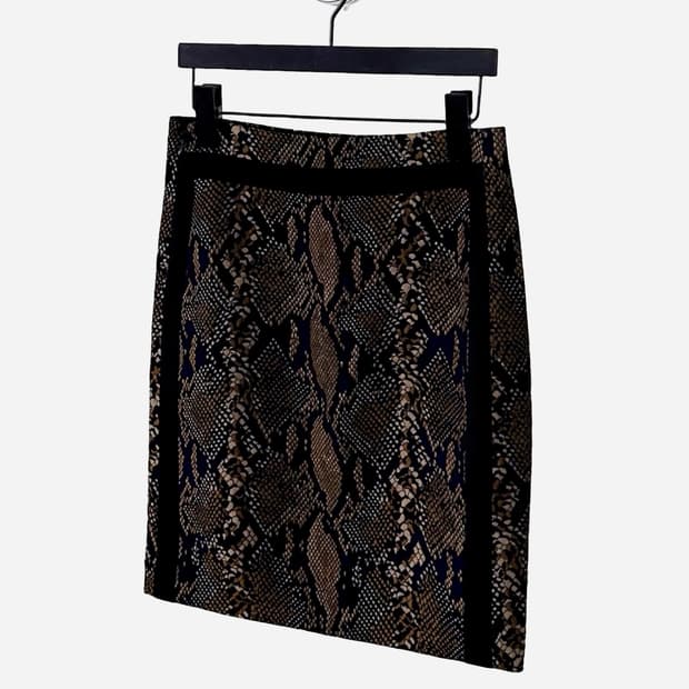 Diane von Furstenberg Python Skirt
