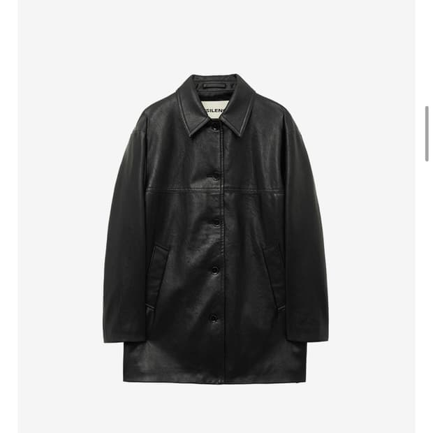 인사일런스우먼 에코레더 카코트 XS