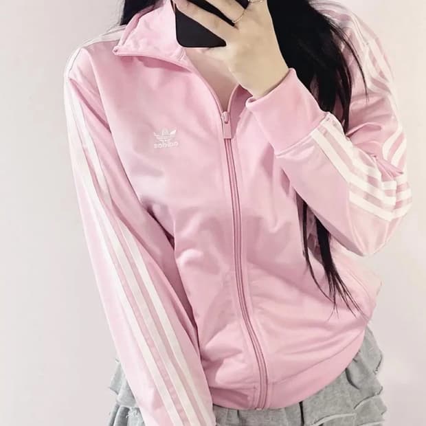 아디다스 핑크 파이어버드 져지 