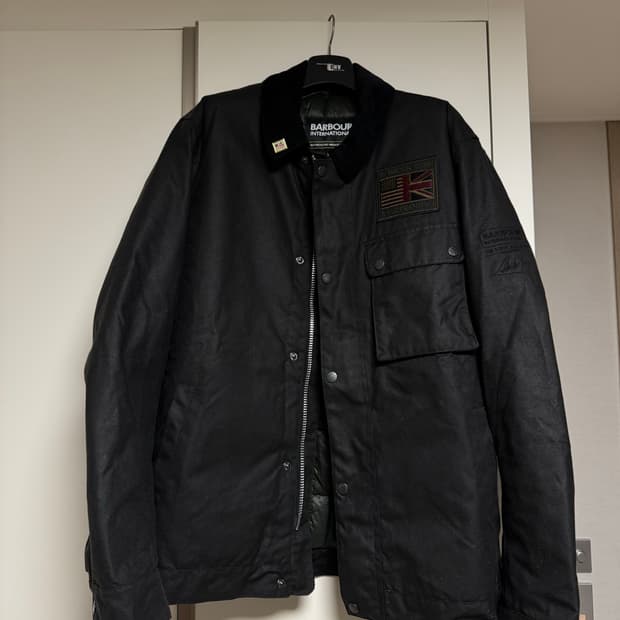 바버 인터내셔널 워커즈 왁스 자켓 XL