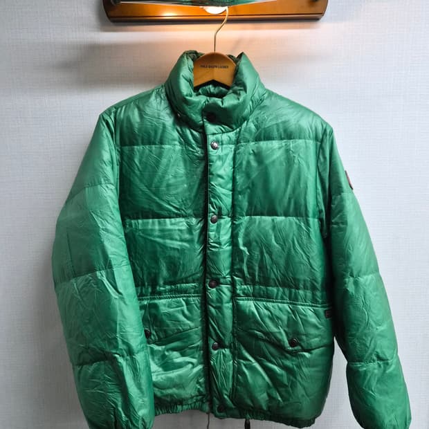 S) 폴로 랄프로렌 그린 푸퍼 패딩 팝니다