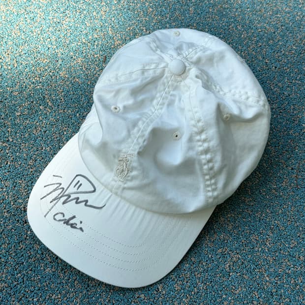 90s 올드 polo 폴로 랄프로렌 골프 빈티지 볼캡 (사인반)
