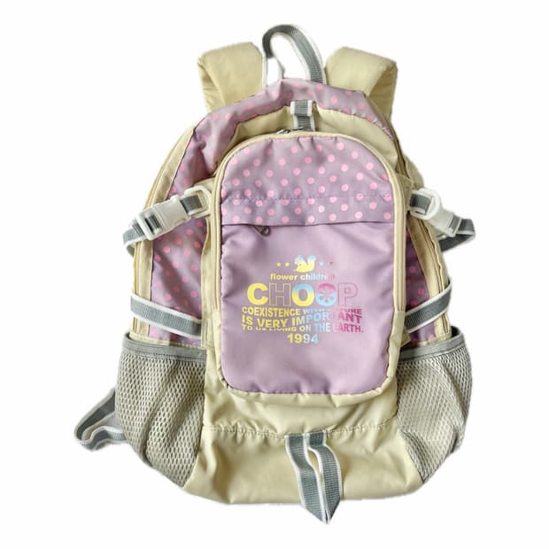 🎒 choop y2k무드 도트 백팩