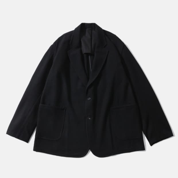 모이프 21FW DRS Jacket 오버핏 울자켓 (사이즈 100, 검은