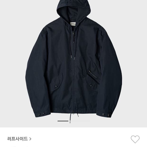 러프사이드 힐 파카 네이비 1 사이즈