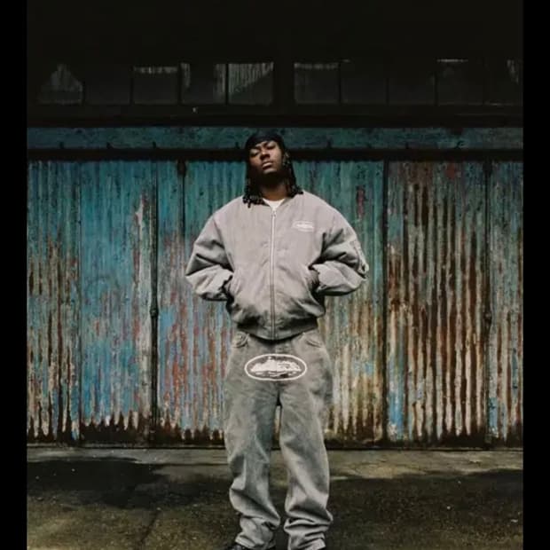 코르테이즈 배기 진 라이트 그레이 32