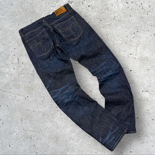 [32x30] 더블알엘 RRL 셔틀 로우 스트레이트 데님 팬츠 C602