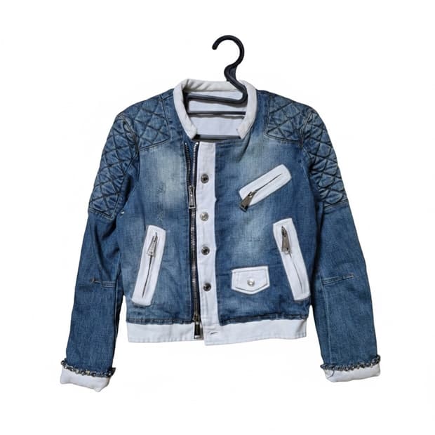 디스퀘어드2 크롭 데님 자켓 4