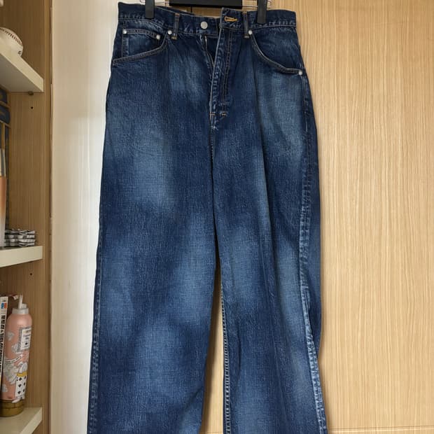 안셀름 Ancellm Aging Wide Denim 5P Pants 2