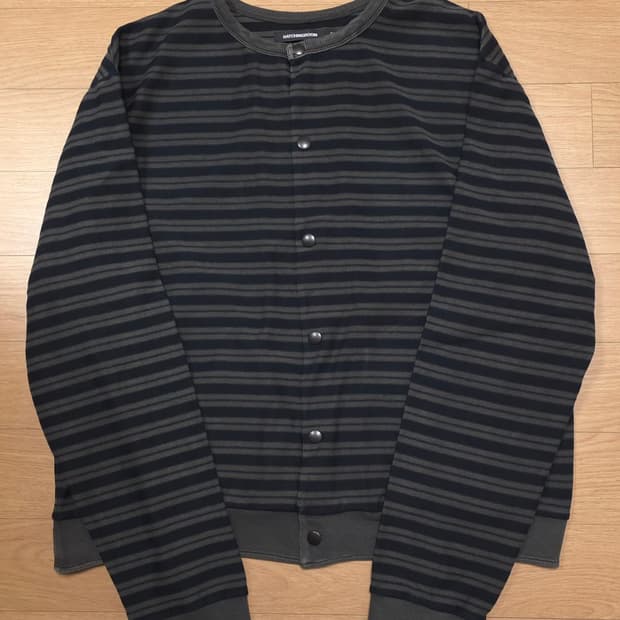 해칭룸 가디건 Stripe Cardigan Blue (2)