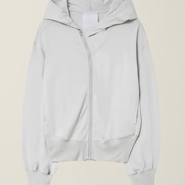 EE 누마레 커브드 후드집업 (화이트 M)