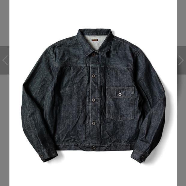 캐피탈 14온즈 퍼스트데님자켓 5,6 사이즈