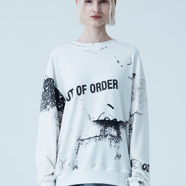 Out of order KNIT SWEATSHIRTS (WHITE)