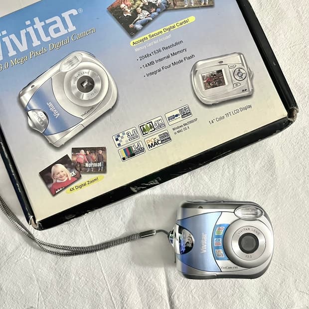 Vivitar vivicam 3785 비비캠3785 디카 디지털카메라