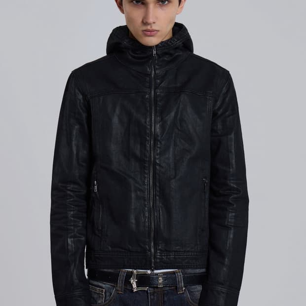 제이디드런던 왁스 데님자켓 S사이즈