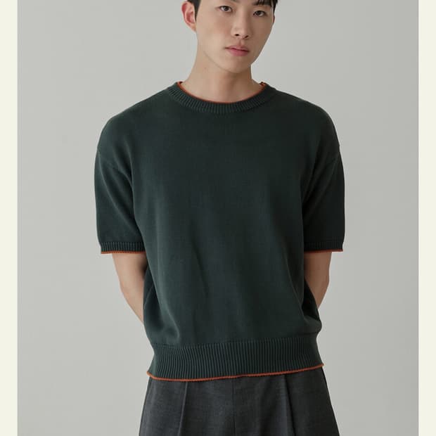 웨이비니스 반팔 니트 2사이즈