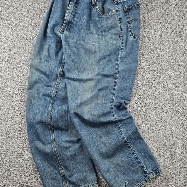 칼하트 밴딩 커스텀 데님 워크 팬츠 ( 38X32 ) / 10638