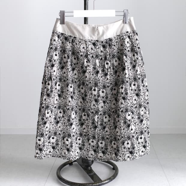 flower puff skirt