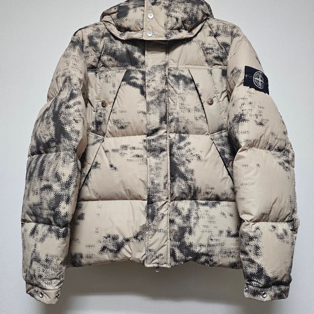스톤아일랜드 EARTH MAPPING 카모플라쥬 아이스 자켓 (새상품)