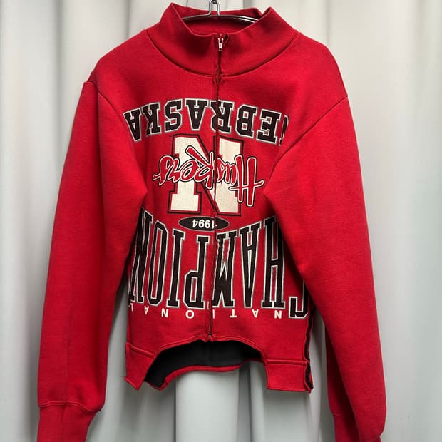 Prototypes 업사이클링 스웻 집업