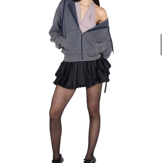 스컬프터 Balloon Cargo Skort 블랙 S