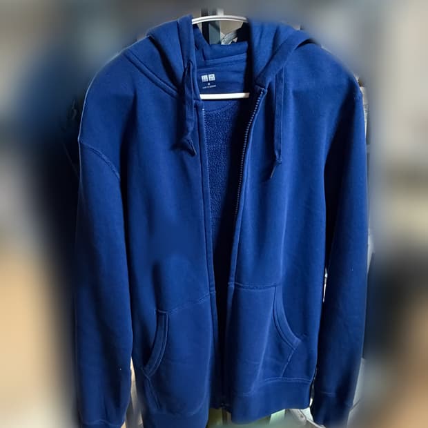 유니클로 후드집업