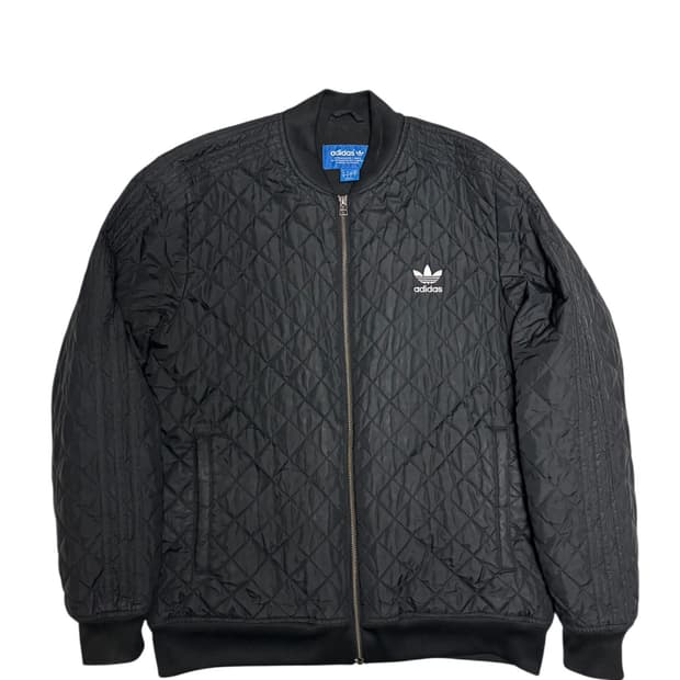 아디다스 오리지널 블랙 퀄팅자켓 L