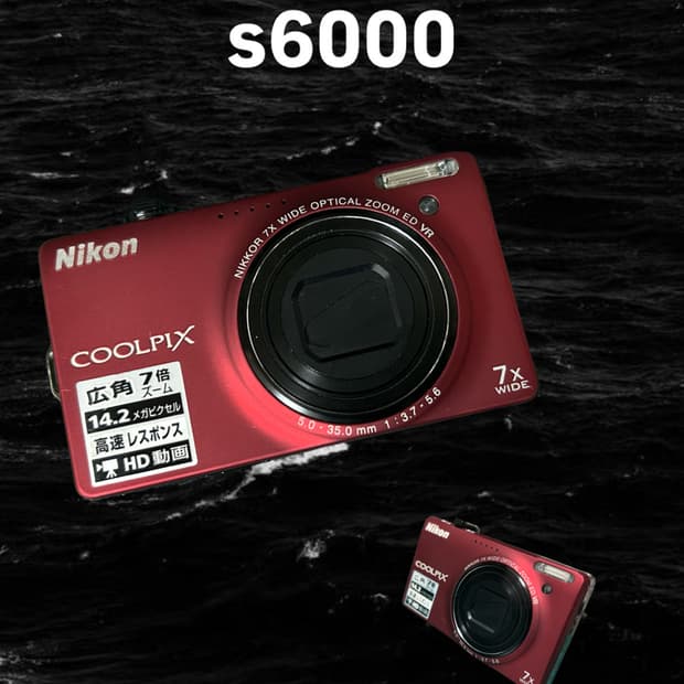 Nikon coolpix s6000(희귀색상,외관👍)