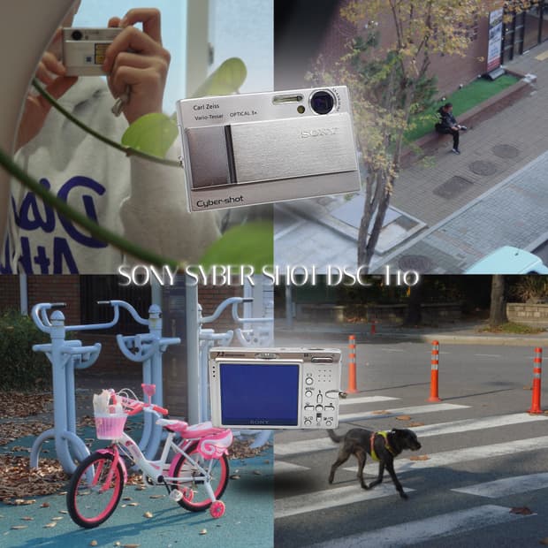 작례⭕️ 소니 DSC-T10 실버 메탈릭⌚