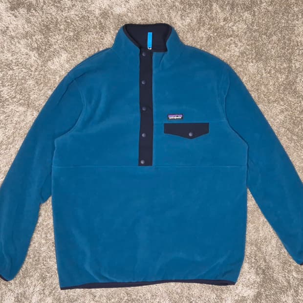 15s 파타고니아 신칠라 리버시블 틸그린 / 네이비