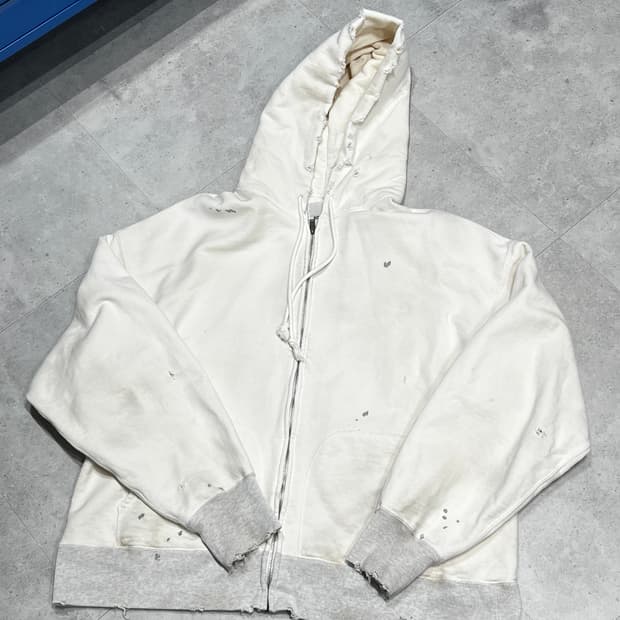 Bowwow 데미지 후디 집업 XL