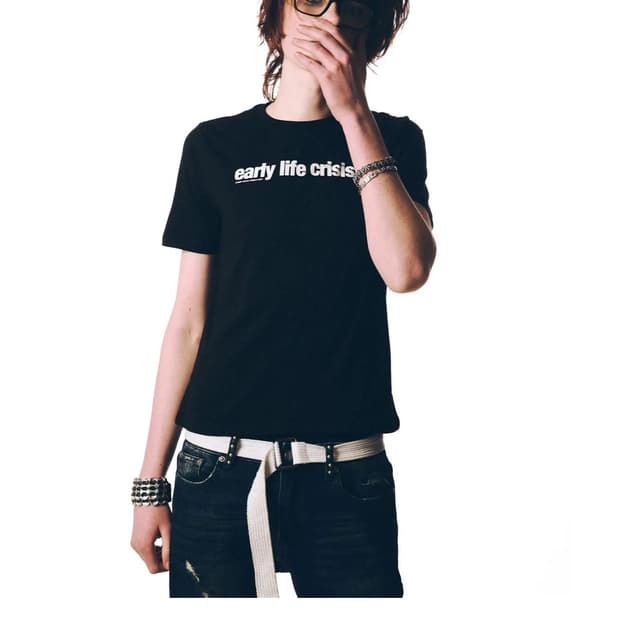 넷스펜드 early life crisis 머천다이즈 티셔츠 L  새상품