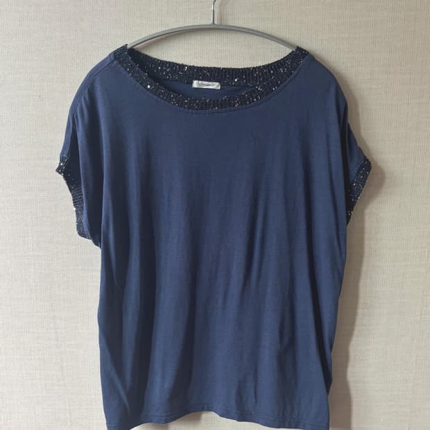 Vintage Beads Knit Top
