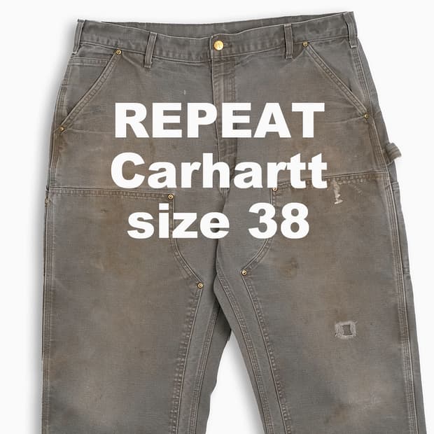 빈티지 칼하트 더블니 B01 USA 38 인치 CH0013801