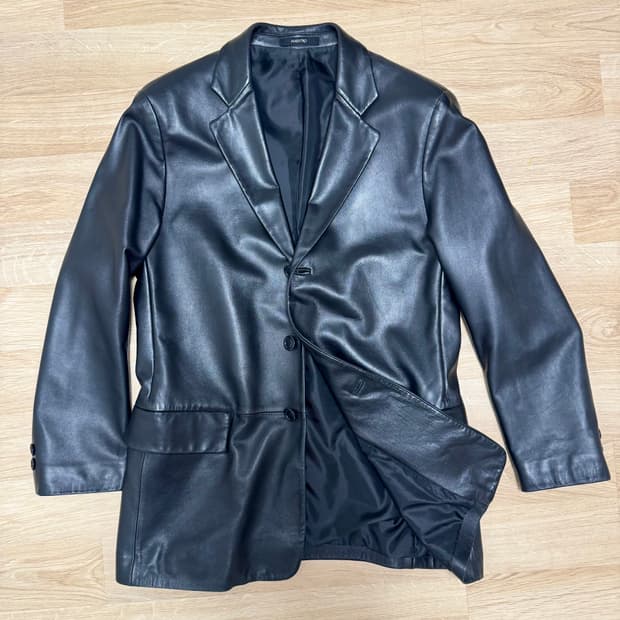 마에스트로 남성 양가죽 자켓 100