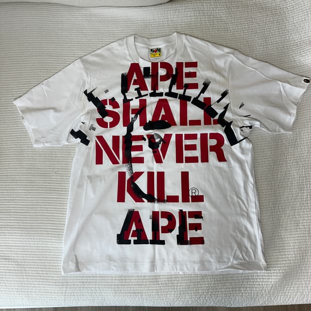 베이프 스프레이 프린트 컬리지 M