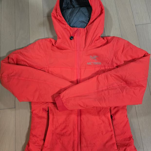 아크테릭스 우먼 오렌지 아톰 LT 후디 자켓