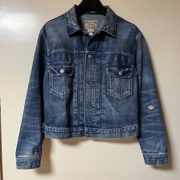 폴로랄프로렌 2세대 트러커 데님자켓 S / 타입2