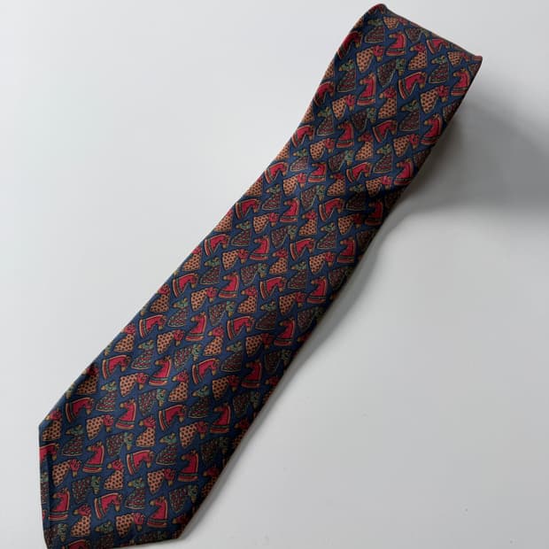 란셀(Lancel) 실크 넥타이 9cm